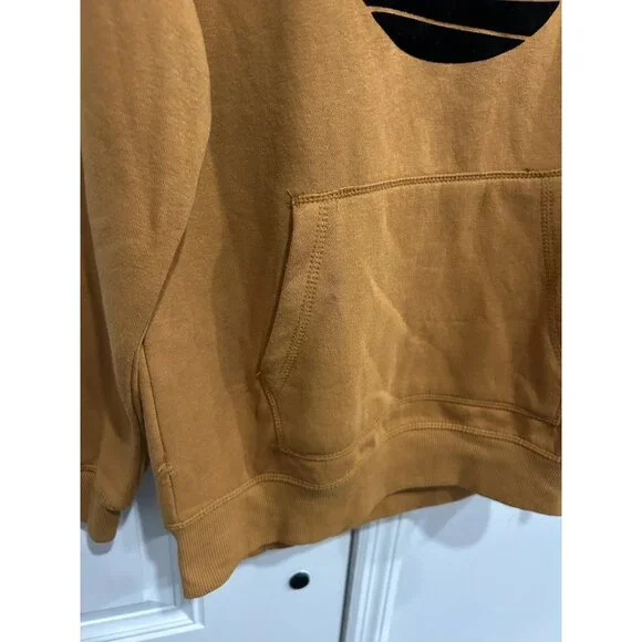 Timberland Kids Pullover Hoodie Tree Core Logo Kangaroo Pocket Size L Streetwear - Picture 4 of 11